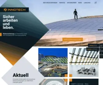 Innotech.at(Absturzsicherungen auf h) Screenshot