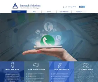 Innotechsolutions.biz(IT Support Service Partner) Screenshot