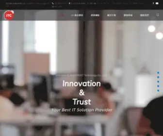 Innotrust.com.tw(英菲達科技 innoTrust) Screenshot