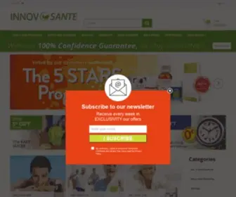 Innov-Sante.com(Produits Santé Naturels) Screenshot