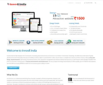 Innov8India.com(Social Media Marketing & Branding Agency From Jaipur India) Screenshot