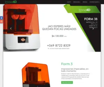 Innova4D.cl(Inicio) Screenshot