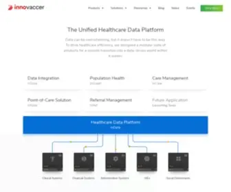 Innovaccer.com(Health Cloud) Screenshot