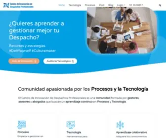 Innovaciondespachos.com(Centro) Screenshot
