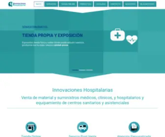 Innovaciones-Hospitalarias.com(Innovaciones Hospitalarias) Screenshot