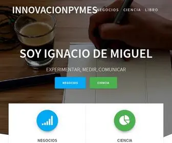 Innovacionpymes.com(Web personal de Ignacio de Miguel Ximénez de Embún) Screenshot