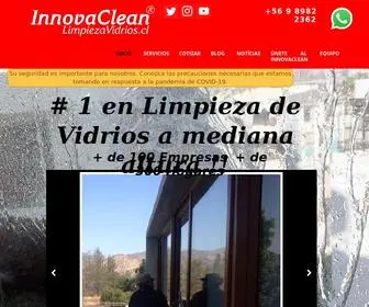 Innovaclean.cl(Limpieza de vidrios Santiago) Screenshot