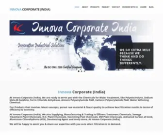 Innovacorporate.com(Polyelectrolyte india) Screenshot