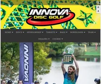 Innovadiscs.com(Innova Disc Golf) Screenshot