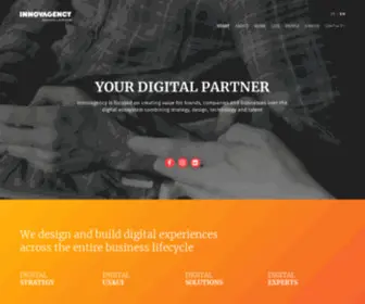 Innovagency.com(Digital) Screenshot
