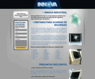 Innovaindustrial.mx(Protectores de Seguridad Industrial) Screenshot