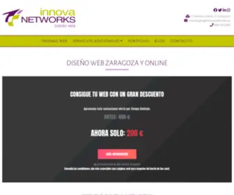 Innovanetworks.es(Soluciones web en Zaragoza) Screenshot