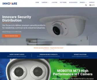 Innovaredistribution.com.au(Mobotix Security Cameras) Screenshot