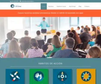 Innovasinapsis.cl(Cursos de Perfeccionamiento Docente) Screenshot