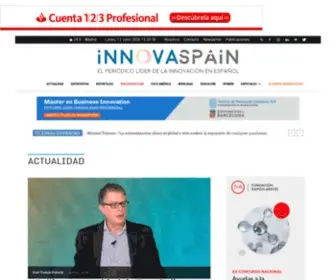 Innovaspain.com(Innovación en español) Screenshot