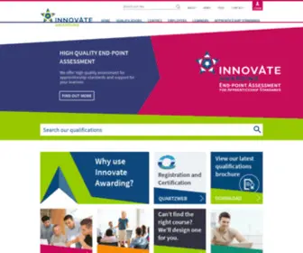 Innovateawarding.org(We are Innovate Awarding) Screenshot