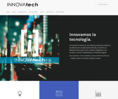 Innovatech.org(Ecuador) Screenshot