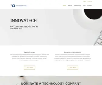 Innovatechawards.com(Innovatech Awards) Screenshot