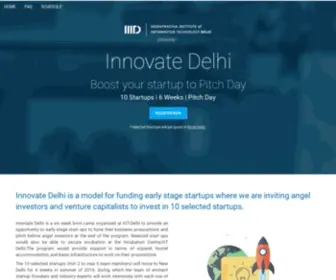 Innovatedelhi.com(Innovate Delhi) Screenshot