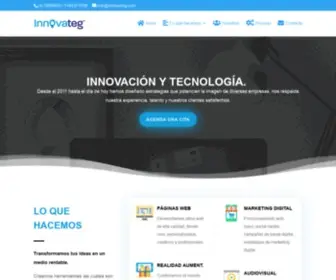 Innovateg.com(Páginas Web Medellín) Screenshot