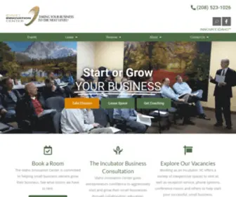 Innovateidaho.org(The Idaho Innovation Center) Screenshot