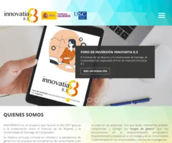 Innovatia83.es(INNOVATIA 8.3) Screenshot