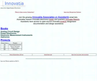 Innovatia.com(Instrument) Screenshot