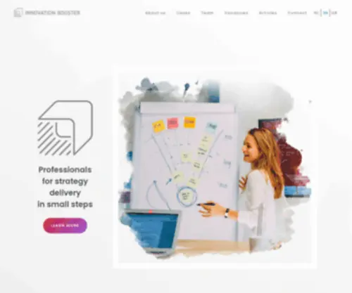 Innovation-Booster.com(Innovation Booster) Screenshot