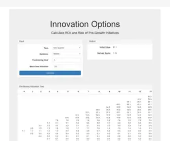 Innovation-Options.com(Innovation Options) Screenshot