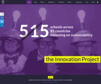 Innovation-Project.info(Innovation project) Screenshot