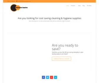 Innovation-Supplies.co.uk(Cost saving Cleaning and Hygiene Supplies) Screenshot