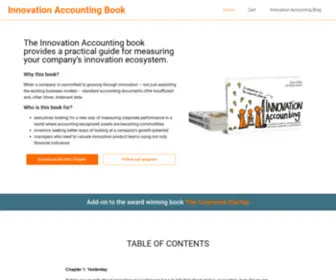 Innovationaccountingbook.com(Innovation Accounting) Screenshot