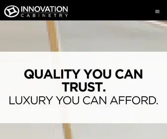 Innovationcabinetry.com(Innovation Cabinetry) Screenshot