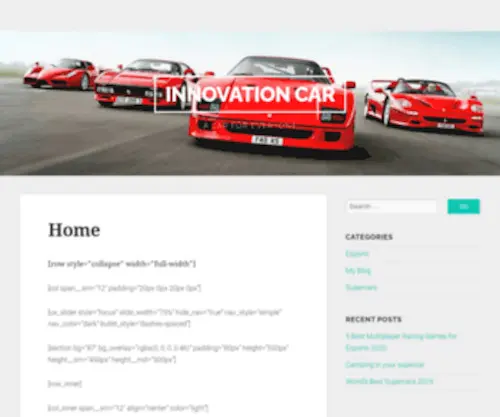 Innovationcars.com(Car Sourcing Finance UK) Screenshot