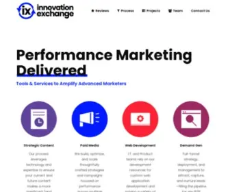 Innovationexchange.com(& Paid Media) Screenshot