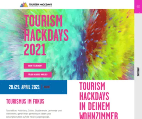 Innovationfestival.ch(Tourism Hackdays) Screenshot