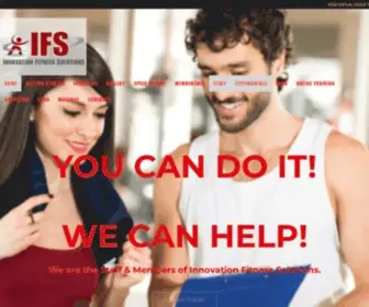 Innovationfitnesssolutions.com(Innovation Fitness Solutions) Screenshot