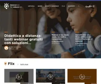 Innovationforeducation.it(Innovation for Education) Screenshot