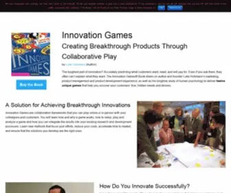 Innovationgames.com(Innovation Games) Screenshot