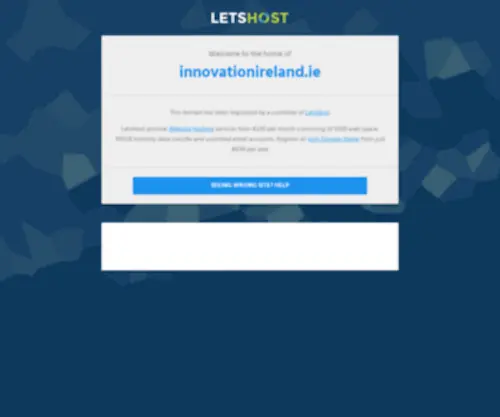 Innovationireland.ie(Irish Domain Parking Page) Screenshot