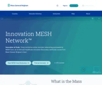 Innovationmeshnetwork.org(The MESH Network) Screenshot