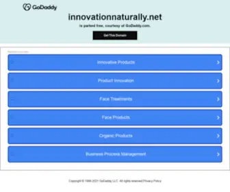 Innovationnaturally.net(Innovationnaturally) Screenshot