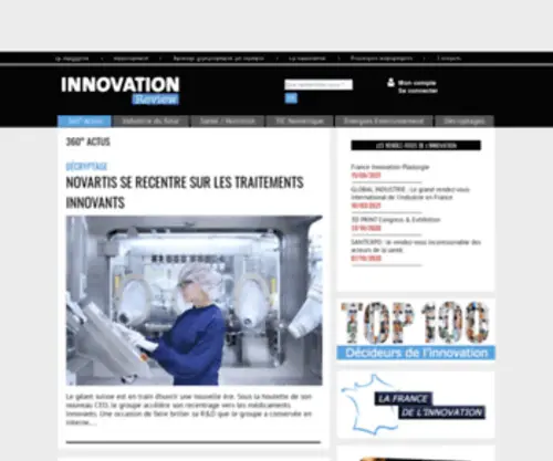 Innovationreview.eu(Innovationreview) Screenshot