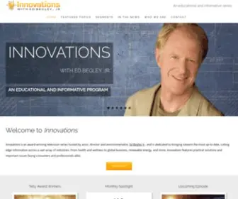 Innovationstelevision.com(Innovations Television Series) Screenshot