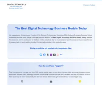 Innovationtactics.com(DigitalBizModels) Screenshot