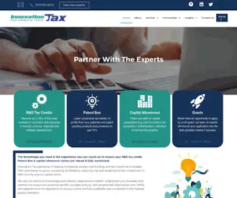 Innovationtax.co.uk(Innovationtax) Screenshot