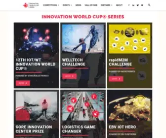 Innovationworldcup.com(The Innovation World Cup Series) Screenshot
