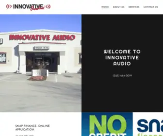 Innovative-Audio.com(INNOVATIVE AUDIO) Screenshot