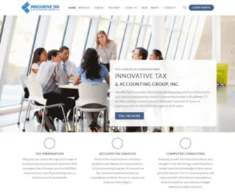 Innovative-Tax.com(Innovative Tax) Screenshot