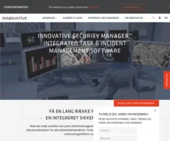 Innovative.dk(Integrated Task & Incident Management Software) Screenshot